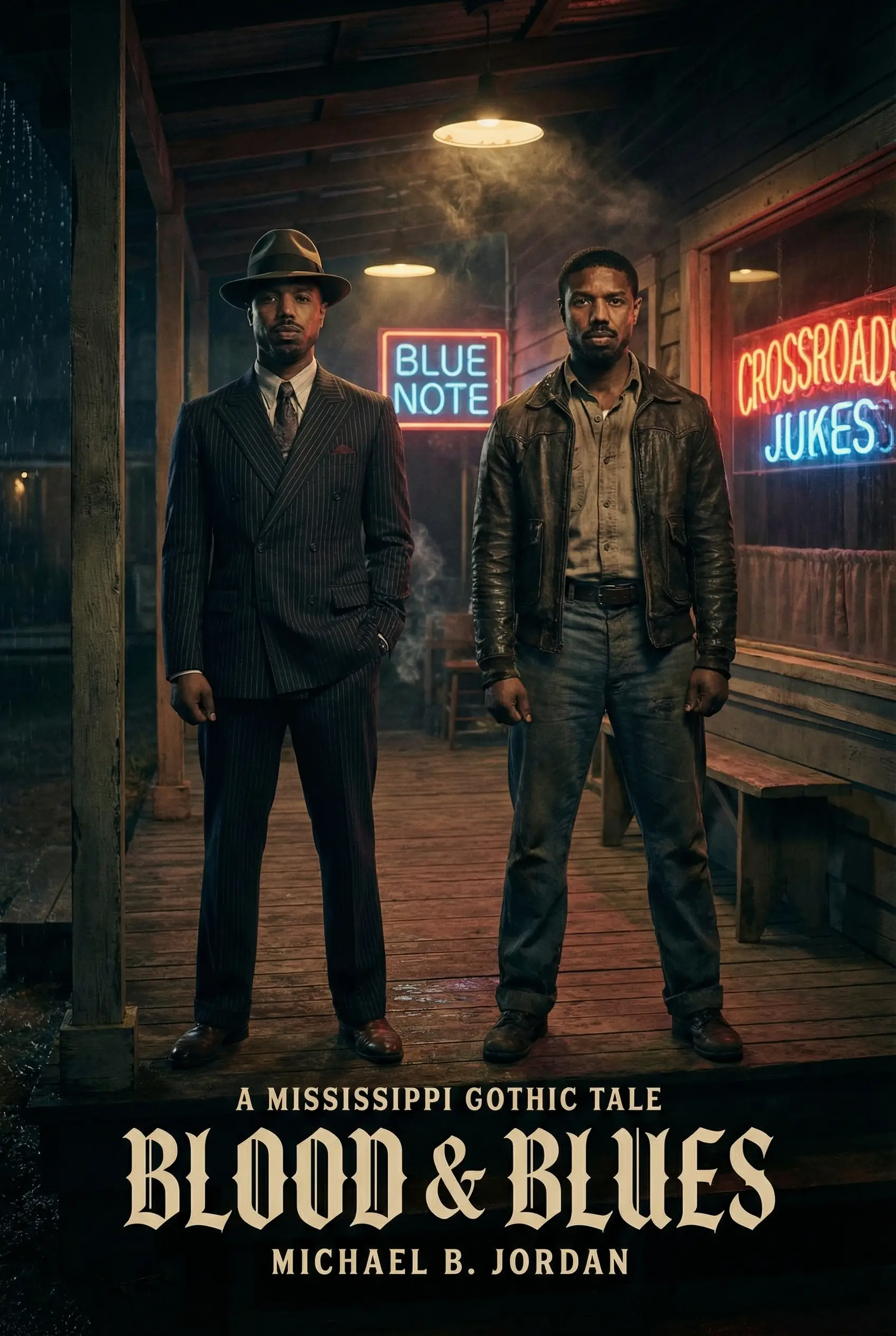 Michael B. Jordan as Smoke and Stack in Sinners 2026 film